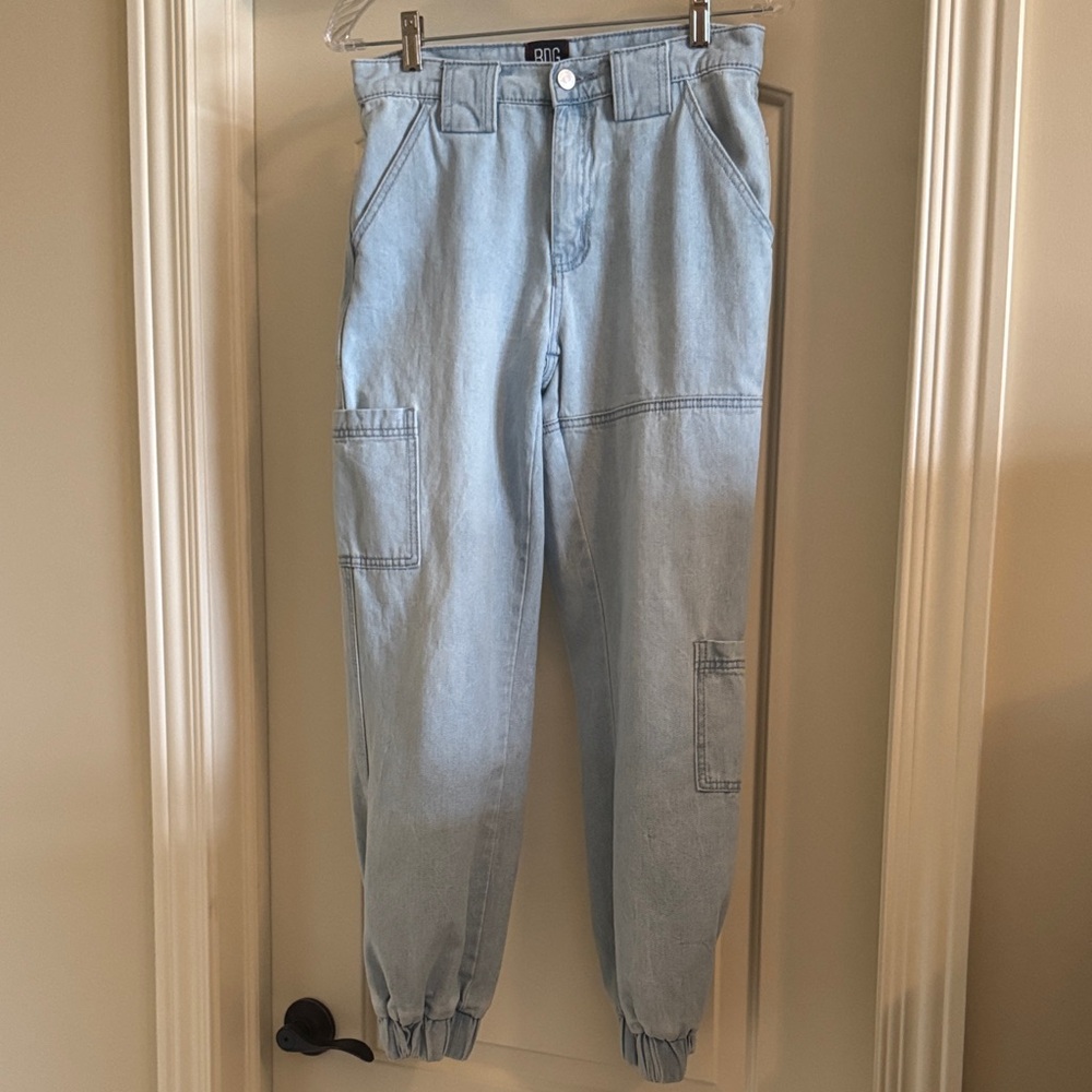 Urban Outfitters Sky Blue Jogger Cargo Pants
